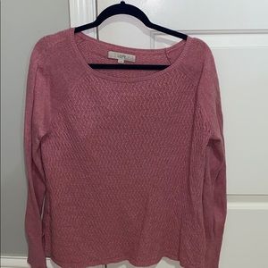 Pink Loft Sweater